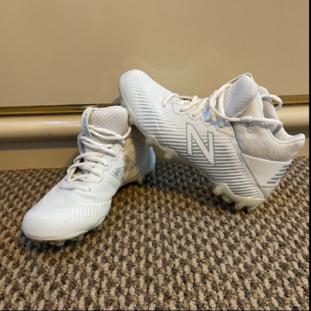 White new balance lacrosse cleats